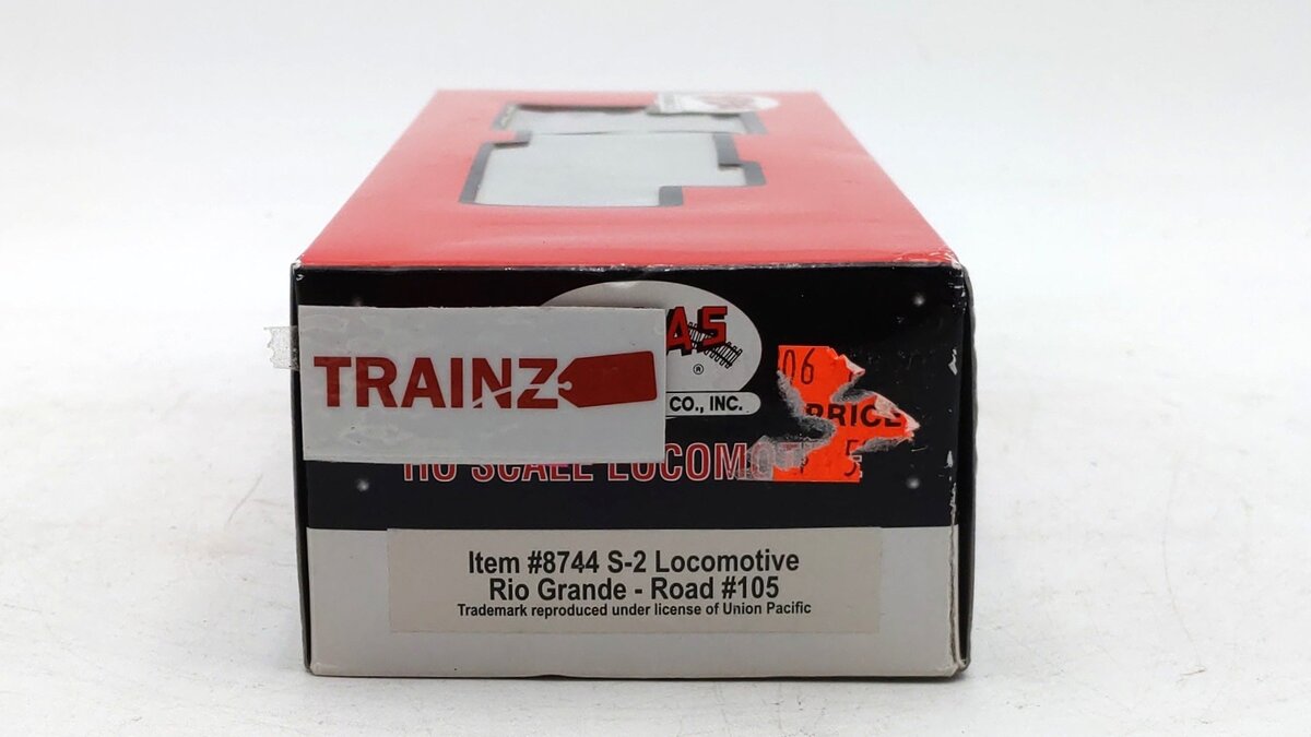 Atlas 8744 HO Scale Denver & Rio Grande Western S-2 Diesel Locomotive #105 LN/Box