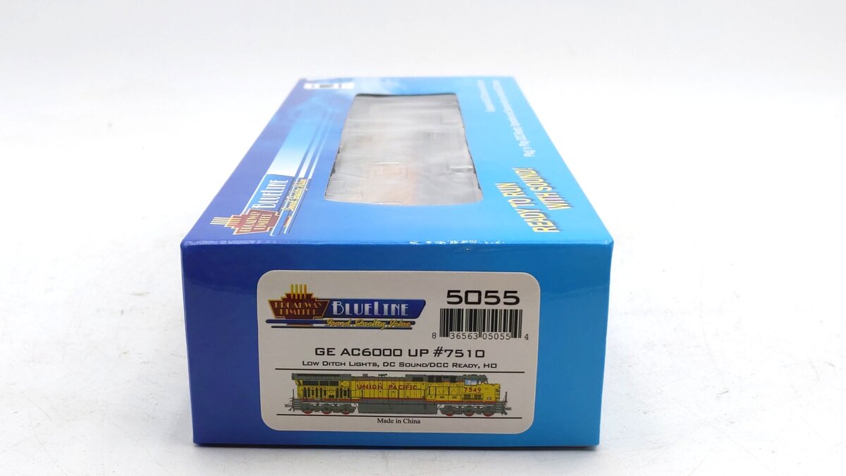 Broadway Limited 5055 UP GE AC6000CW Diesel Loco #7510 w/ SND LN/Box