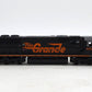 Athearn 80975 HO Scale Denver & Rio Grande Western SD50 Diesel Locomotive #5505 EX/Box