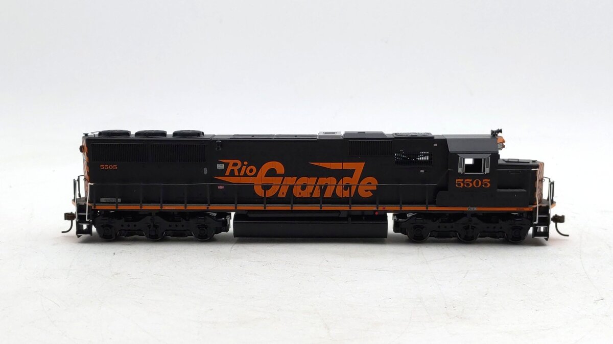 Athearn 80975 HO Scale Denver & Rio Grande Western SD50 Diesel Locomotive #5505 EX/Box