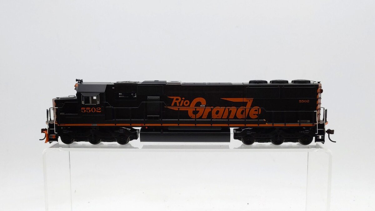 Athearn 80974 HO Scale Denver & Rio Grande Western SD50 Diesel Locomotive #5502 EX/Box