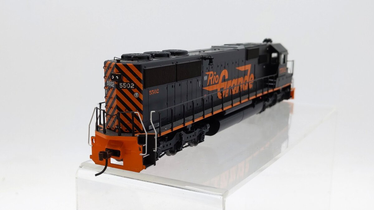 Athearn 80974 HO Scale Denver & Rio Grande Western SD50 Diesel Locomotive #5502 EX/Box