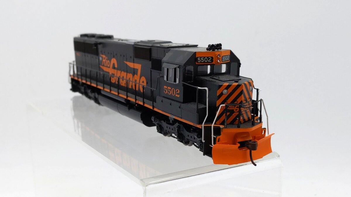 Athearn 80974 HO Scale Denver & Rio Grande Western SD50 Diesel Locomotive #5502 EX/Box
