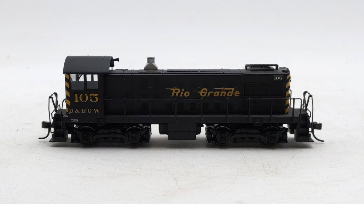 Atlas 8744 HO Scale Denver & Rio Grande Western S-2 Diesel Locomotive #105 LN/Box