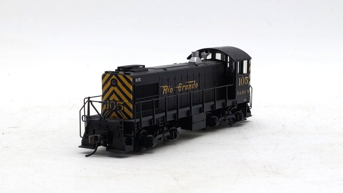 Atlas 8744 HO Scale Denver & Rio Grande Western S-2 Diesel Locomotive #105 LN/Box