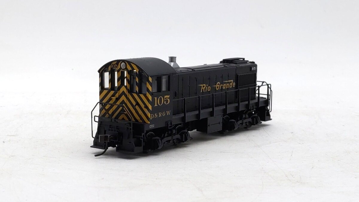 Atlas 8744 HO Scale Denver & Rio Grande Western S-2 Diesel Locomotive #105 LN/Box
