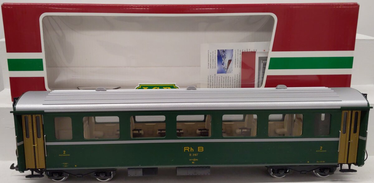LGB 31670 G Scale Passenger Car - Metal Wheels EX/Box