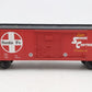 MTH 30-7406 O Gauge Santa Fe Semi-Scale "Super Shock Control" Boxcar #37625 EX