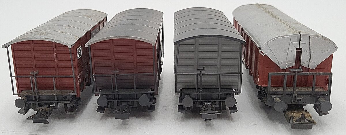 Liliput HO Scale SBB Freight Car Assortment: 24755, 30417, 71002 [4] VG