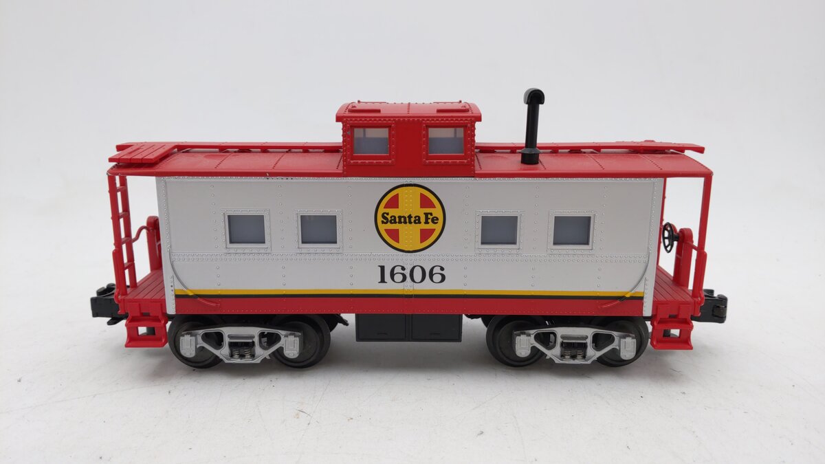 MTH 30-4088-0 O Gauge Santa Fe Steel Caboose #1606 EX