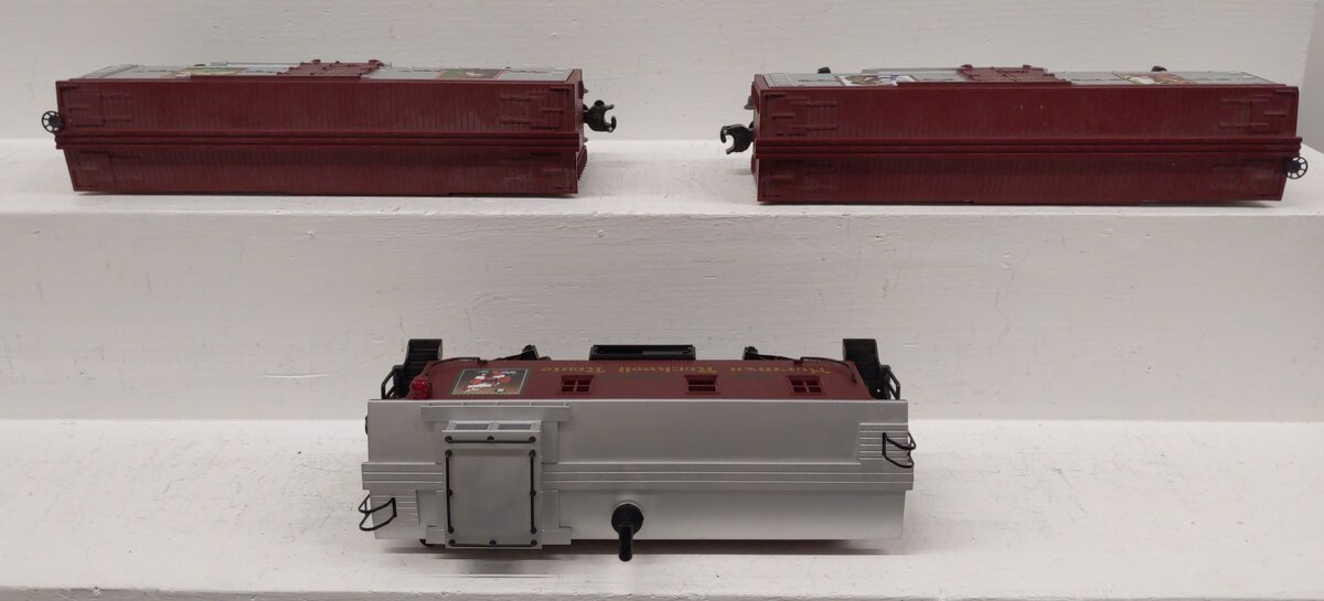 Lionel O Norman Rockwell Assorted Freight Cars: 6-17657, 6-19562, 6-19563 [3] EX/Box
