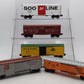 Menards, Lionel & Others Assorted O Gauge Freight Cars [5] VG