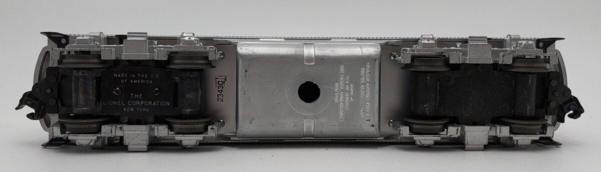 Lionel 2343C Vintage O Santa Fe F-3 Screen Top Non-Pwd. B-Unit Diesel Locomotive VG