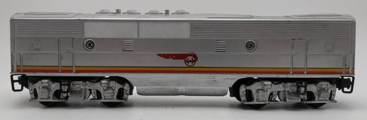 Lionel 2343C Vintage O Santa Fe F-3 Screen Top Non-Pwd. B-Unit Diesel Locomotive VG