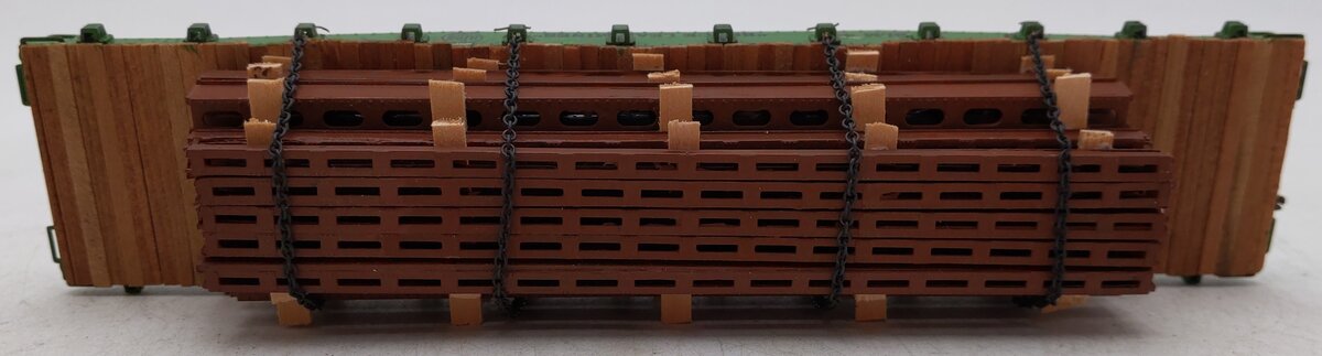 American Models 6000 S Gauge Custom Bruce Lead Mines 46' Flatcar #491/Box
