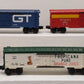 Lionel Assorted O Gauge Box & Reefer Cars [5] EX