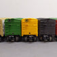 Lionel Assorted O Gauge Box Cars [5] EX