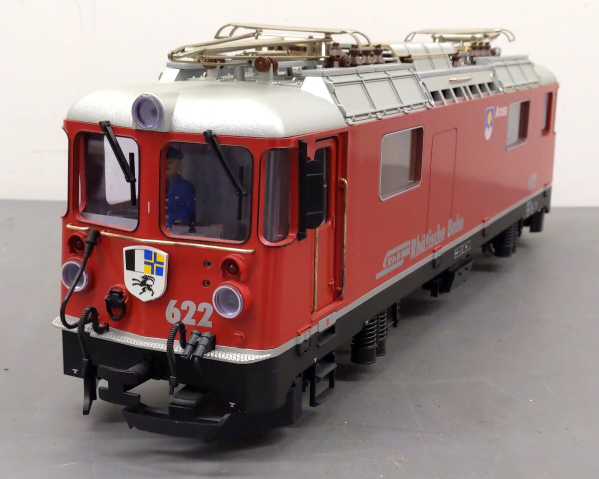 LGB 2043 G Scale Rhatische Bahn Electric Locomotive #622 EX/Box