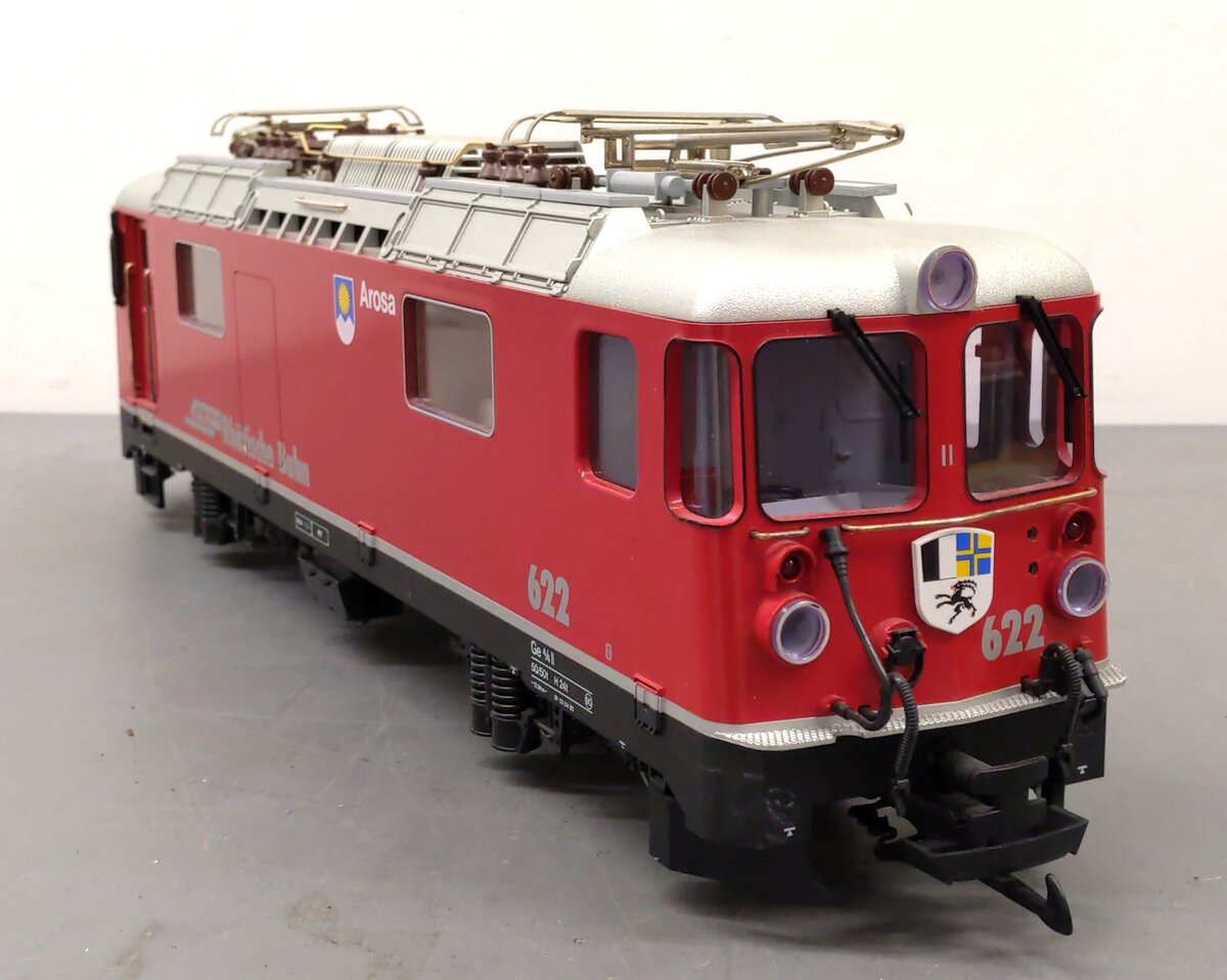 LGB 2043 G Scale Rhatische Bahn Electric Locomotive #622 EX/Box