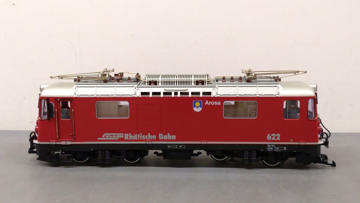 LGB 2043 G Scale Rhatische Bahn Electric Locomotive #622 EX/Box