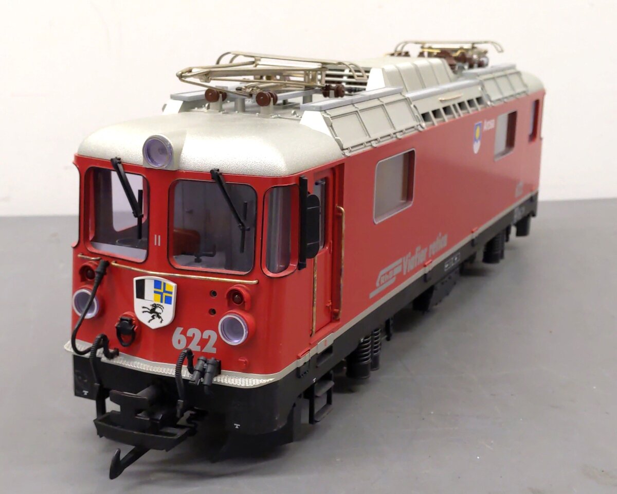 LGB 2043 G Scale Rhatische Bahn Electric Locomotive #622 EX/Box