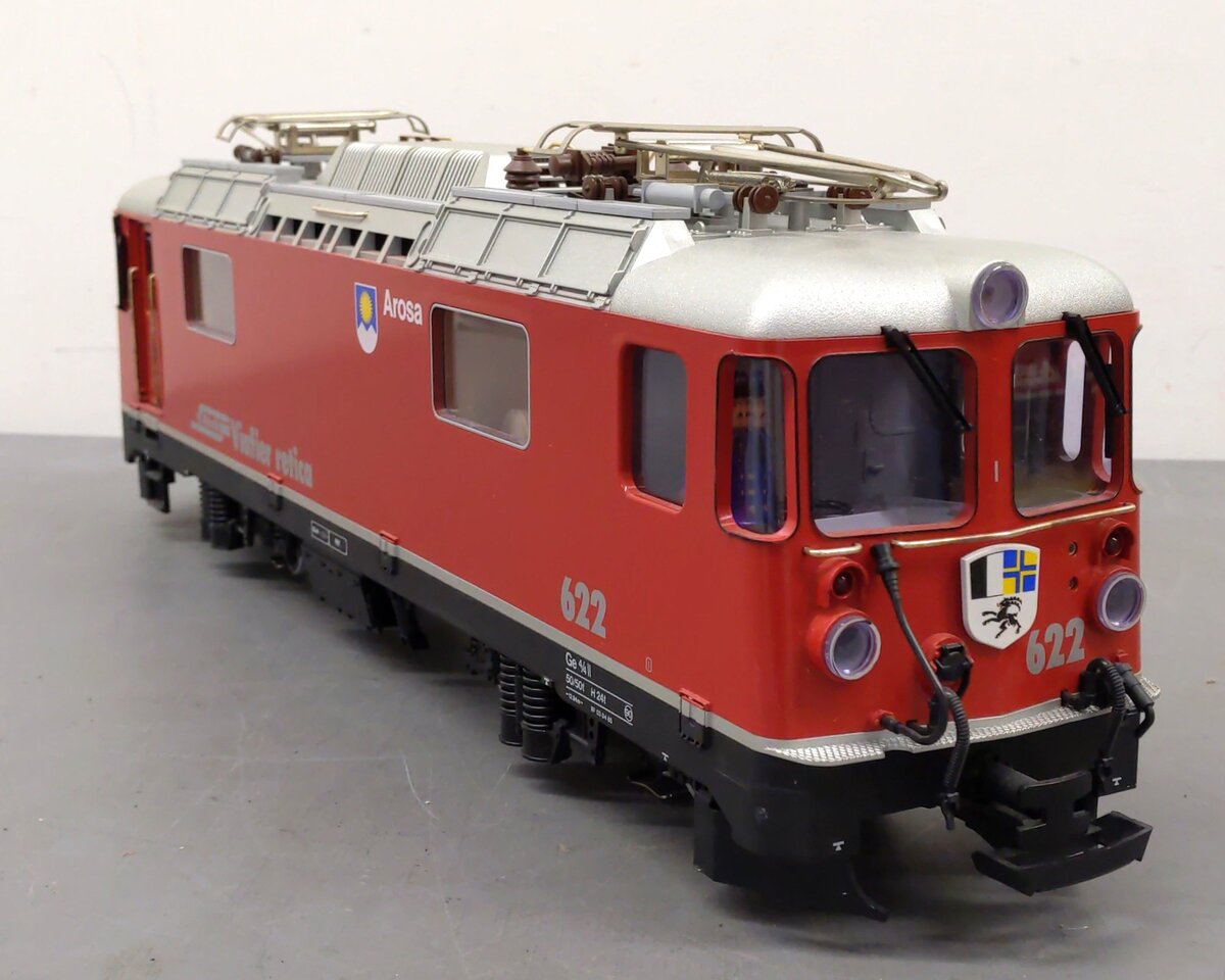 LGB 2043 G Scale Rhatische Bahn Electric Locomotive #622 EX/Box