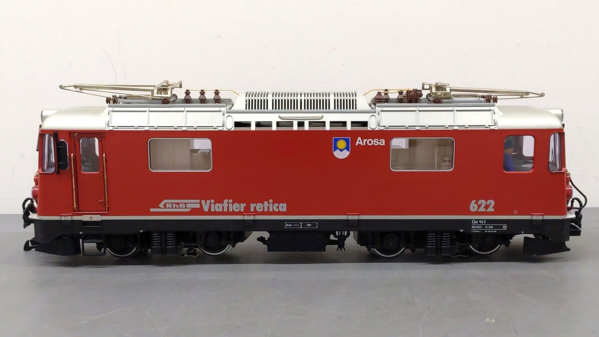 LGB 2043 G Scale Rhatische Bahn Electric Locomotive #622 EX/Box