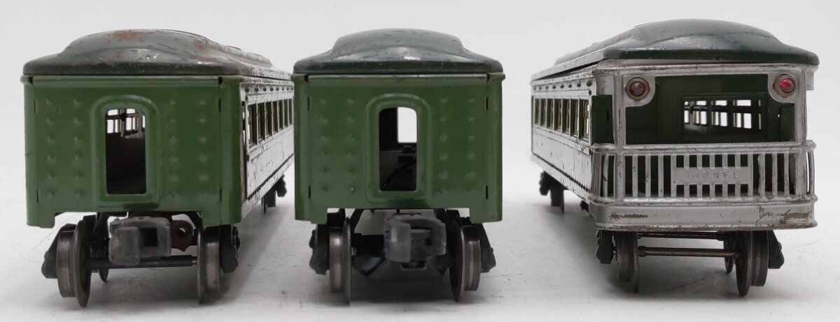 Lionel Vintage O Gauge Tinplate Passenger Cars #2440,2440,2441 [3] VG