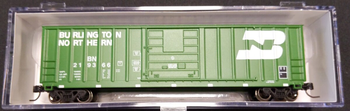 Athearn 1222 N Burlington Norhtern 50' Berwick Box #219366 LN/Box