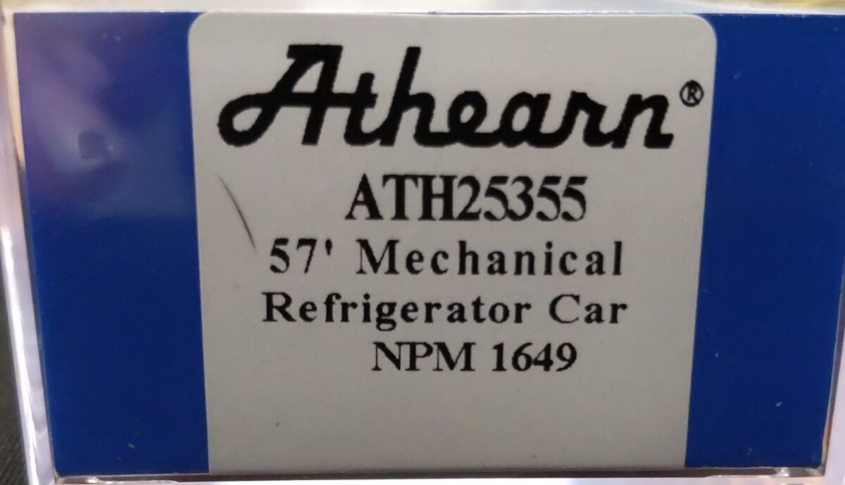 Athearn 25355 N Northern Pacific 57' PCF Mechanical Reefer #1649
