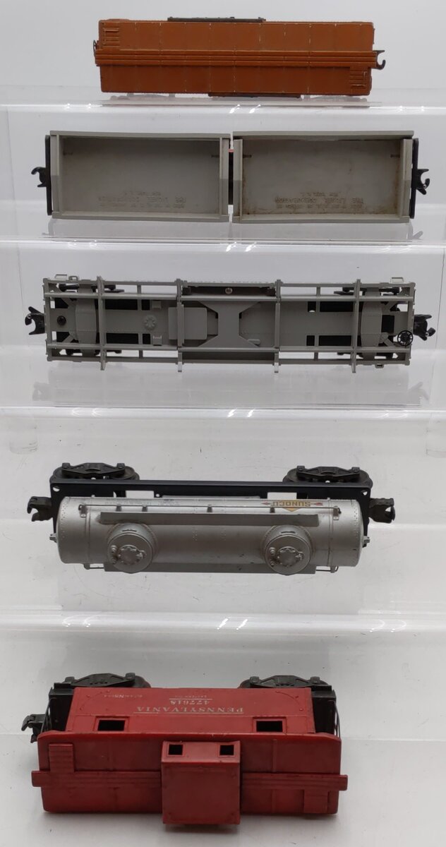 Lionel Vintage O Gauge Freight Cars #X3464,335955,336155,6465,477618 [5] VG