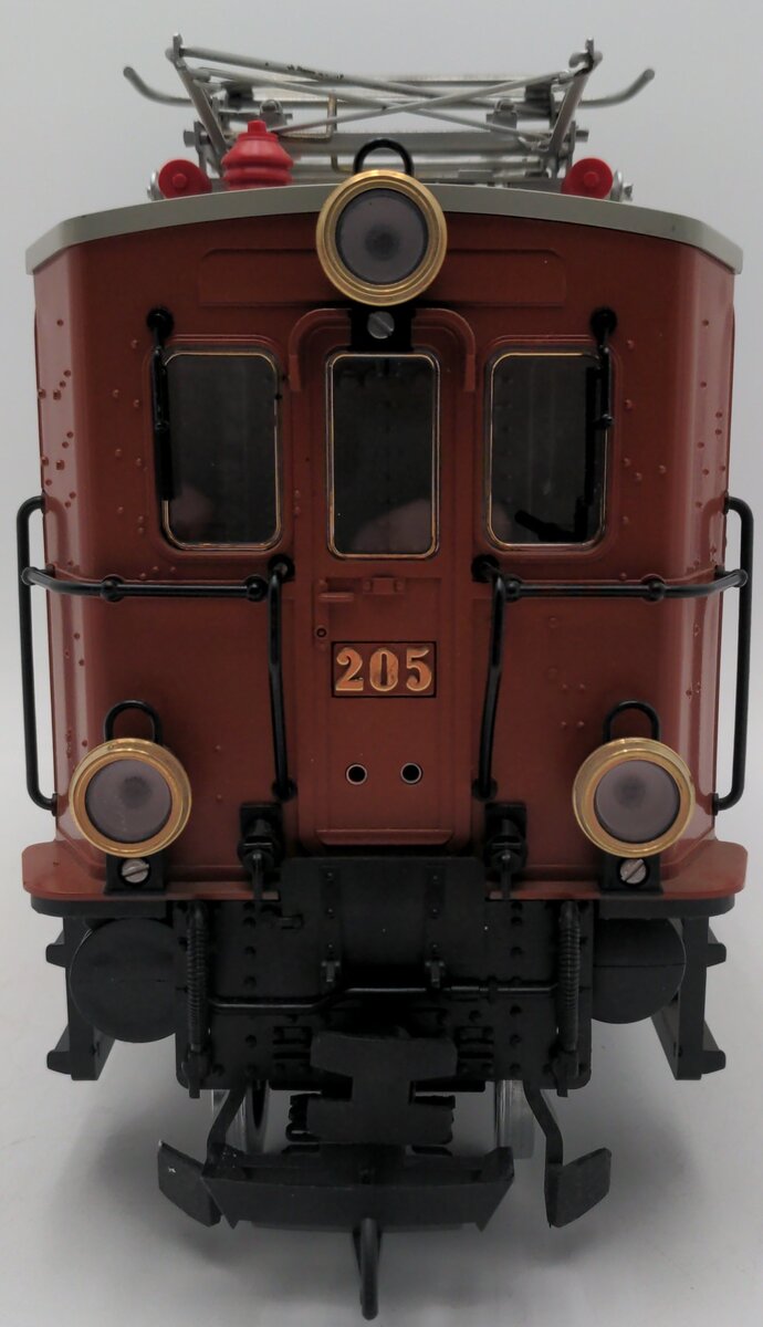 LGB 2045 G Scale RhB Electric Locomotive #205 VG/Box