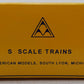 American Models 6006 S Scale Chesapeake & Ohio Flatcar #80556 EX/Box