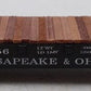 American Models 6006 S Scale Chesapeake & Ohio Flatcar #80556 EX/Box