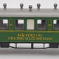 Liliput 27753 HO SBB Feldschlossen Guest Train Passenger Car EX/Box