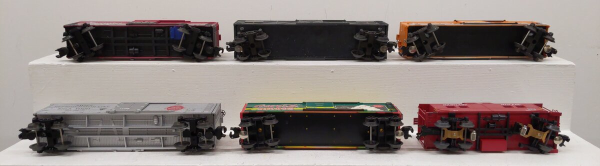 K-Line, Lionel, & Others Assorted O Gauge Freight Cars & Caboose [6] EX