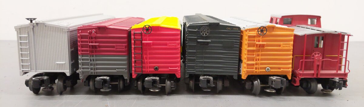 K-Line, Lionel, & Others Assorted O Gauge Freight Cars & Caboose [6] EX
