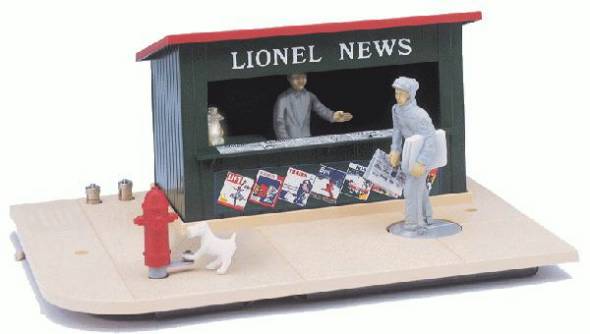 Lionel 6-14085 O Gauge Animated Newsstand MT/Box