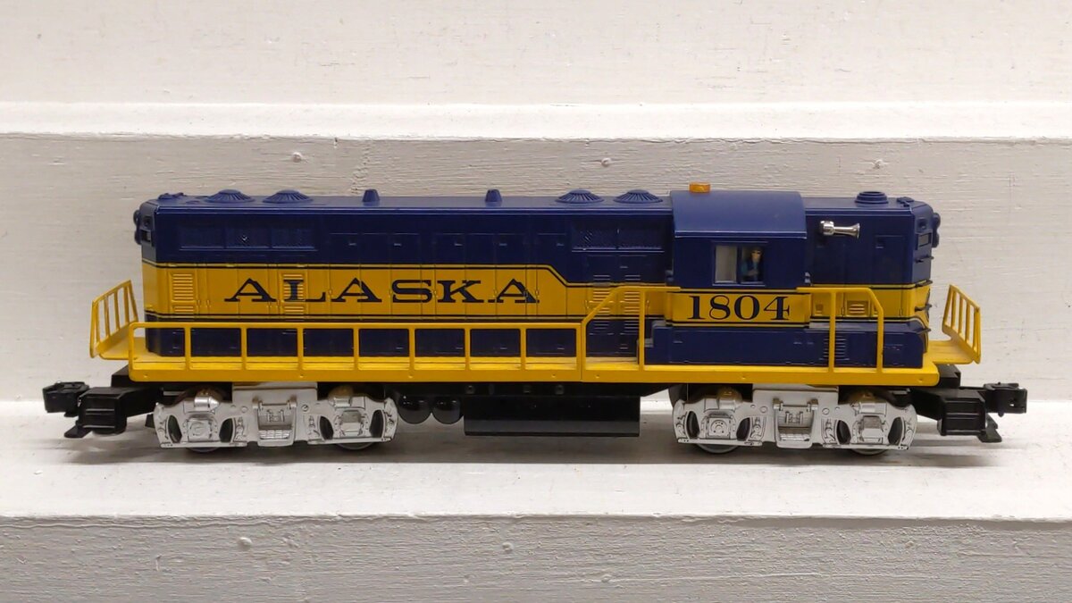 Lionel 6-28857 Alaska GP-7 Powered Diesel Locomotive #1804 EX