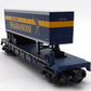MTH 30-76126 O Gauge Alaska Flatcar with Trailer #2720 EX