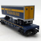 MTH 30-76126 O Gauge Alaska Flatcar with Trailer #2720 EX