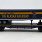 MTH 30-76126 O Gauge Alaska Flatcar with Trailer #2720 EX