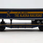 MTH 30-76126 O Gauge Alaska Flatcar with Trailer #2720 EX