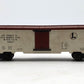 Lionel 3662 Vintage O Brown & White Large Operating Milk Car VG