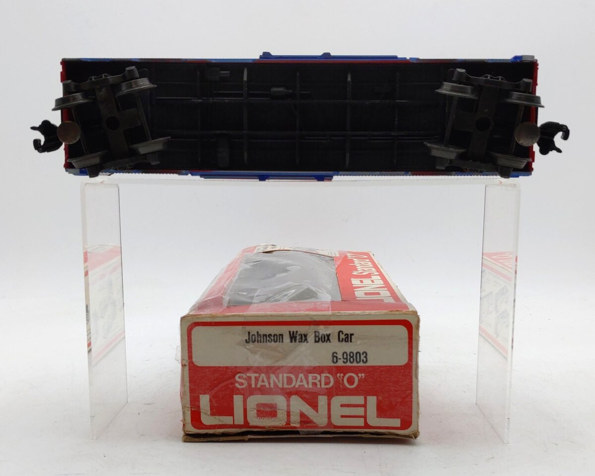 Lionel 6-9803 O Gauge Johnson Wax Box Car EX/Box