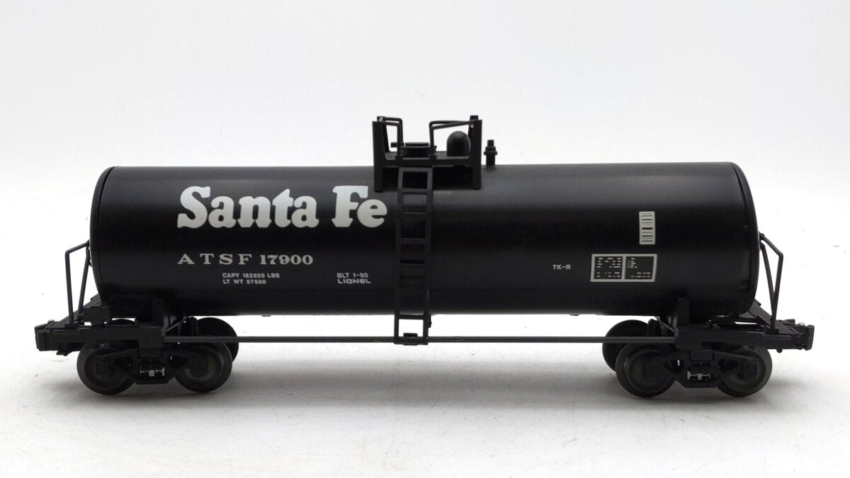 Lionel 6-17900 O Gauge Santa Fe Unibody Single Dome Tank Car #17900 EX/Box