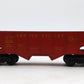 Lionel 6456 Vintage O Lehigh Valley Glossy Red 2-Bay Hopper Car VG
