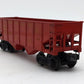Lionel 6456 Vintage O Lehigh Valley Glossy Red 2-Bay Hopper Car VG
