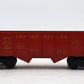 Lionel 6456 Vintage O Lehigh Valley Glossy Red 2-Bay Hopper Car VG
