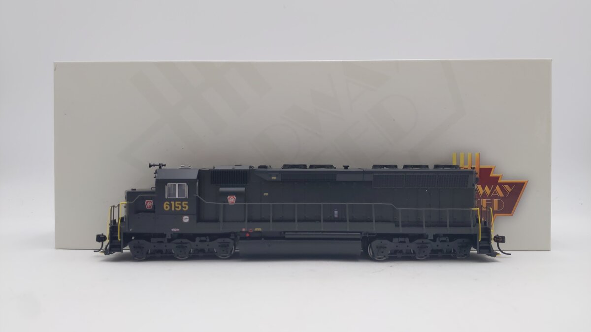 Broadway Limited 7944 HO PRR EMD SD45 Diesel Locomotive P4 Sound/DC/DCC #6155 EX/Box